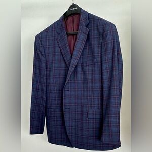 Jos. A. Bank Men's Blue Plaid Sportcoat